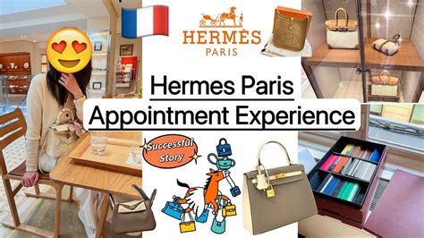 Hermes leather appointments Paris